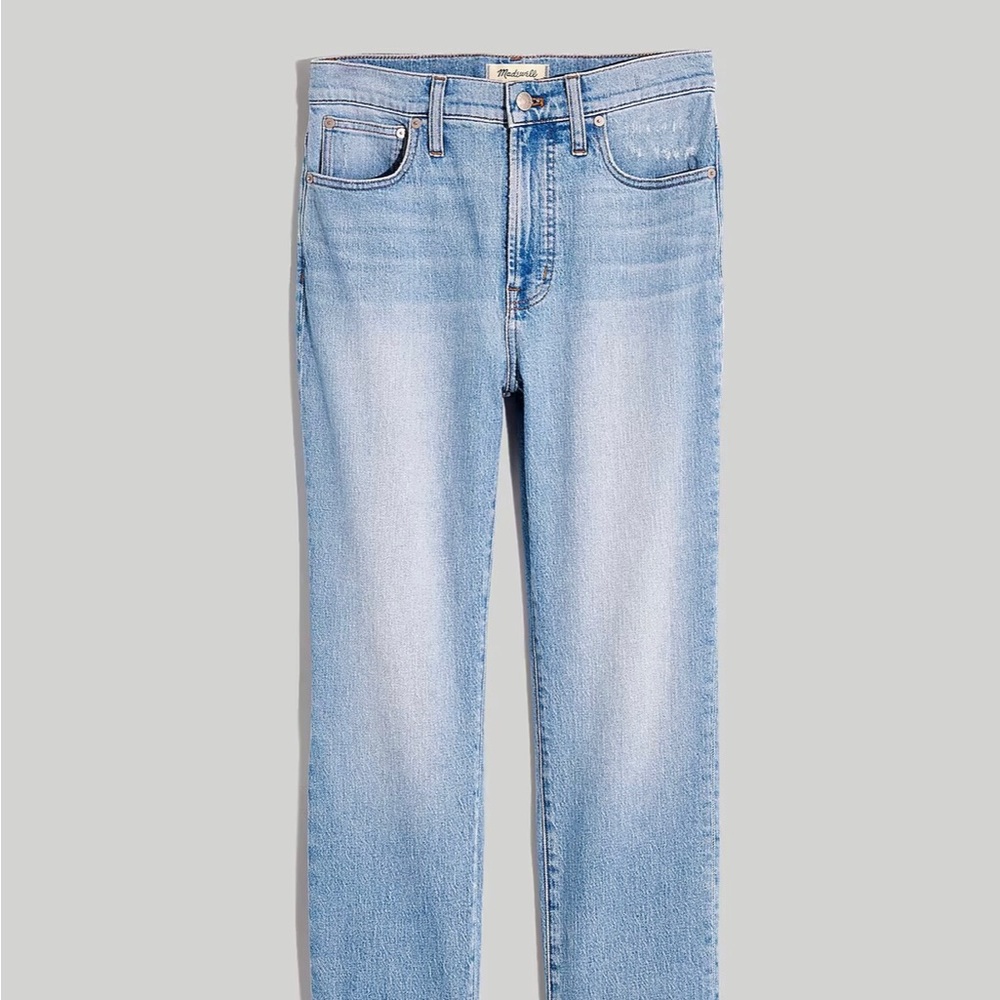 Madewell The Plus Size Perfect Vintage High Rise Waist Stretch Jeans Fiore Wash - Picture 6 of 10